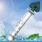 Glass Dildo Crystal Penis Glass Pleasure Wand Female Masturbator Sex Toy,Novelties Glass Dildo Crystal Penis Glass Wand G-Spot Stimulation Female Masturbator For Women And Couples(Style 2)