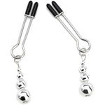 Nipple Clamps Non Piercing With Gourd Bell Pendant Adjustable Nipple Clips For Pressure Decoration Body Jewelry Accessory Sex Toy For Women Men Sex Pleasure Fun