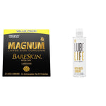 Magnum Bareskin Large 24 Count Condoms And Lube Life 8 Fl Oz Personal Lubricant