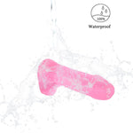 4.3 Inches Realistic Dildo For Beginners, Anal Dildos Lifelike Fake Penis For Women/Men/Gay, Adult Sex Toys For G Spot Stimulator Anal Plug Training Sets (4.3" Pink-1)