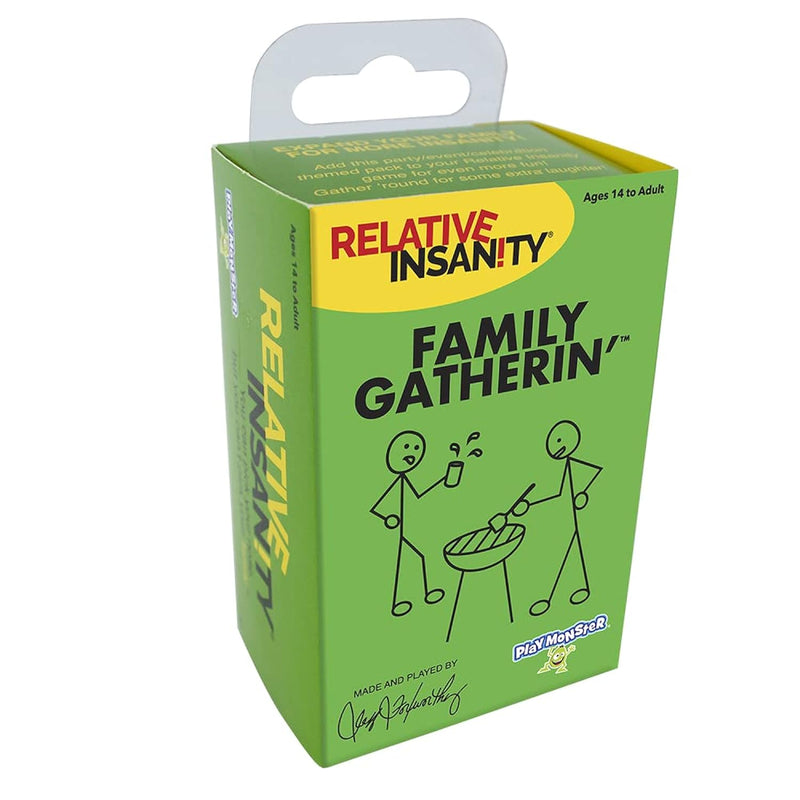 Relative Insanity Family Gatherin' Laugh Out Loud Party Game All About Fami