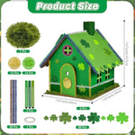 6 Set St. Patrick’s Day Leprechaun Trap Craft Kits for Kids, School & Party Activity
