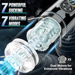Automatic Male Masturbator Sex Toys For Men, Male Sex Toys Penis Pump With 7 Sucking & Vibrating & Thrusting & Rotating & Licking, Mens Sex Toy Adult Toys Blowjob Sex Machine Pocket Pussy Stroker