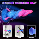 8" Knot Tentacle Dildo, Small Alien Knotted Dildo Monster Unicorn Horse Dragon Dog Dildos With Suction Cup For Hands-Free, Anal Toys For G-Spot Prostate, Adult Sex Toys For Women Men Gay Couples