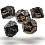 Sex Dice Naughty Positions Dice For Adult Couple Sex Games Romantic Foreplay Couple Sex Toy For Lover 5 Pcs