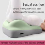 Multi-Functional Love Pillow Adult Toys Bedroom Furniture Memory Foam Waist Cushion Cushion Tummy Pillow For Bed,Sofa,Seat,Intimate,Sexual Health Games Couple (Dark Gray)