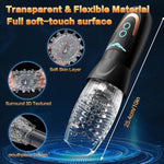 Automatic Male Masturbator Sex Toy With 10 Vibration, 8 Thrusting & Rotating Patterns, Male Sex Toys For Men, Penis Pump Male Stroker Adult Toy Penis Vibrator For Men, Adult Toys For Men