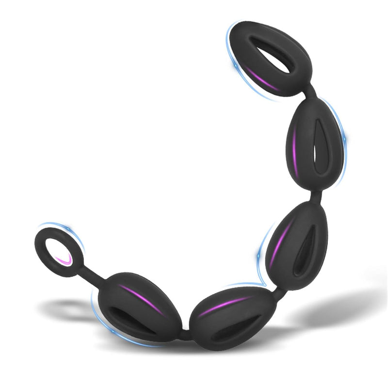 Super Long Pull Bead Anal Plug Hollow Butt Plug Masturbation Device Adult Sex Toys For Couple