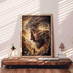 Christian 1000 Piece Jesus Crown of Thorns Jigsaw Puzzle for Adults, 20 x 27 Inch
