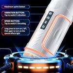 Automatic Male Masturbators Sex Toys Men - Male Sex Toy Stroke Pocket Pussy With 5 Thrusting & 5 Vibrating Modes, Male Masturbator Penis Vibrator Blowjob Machine Adult Sex Toys For Men Couple