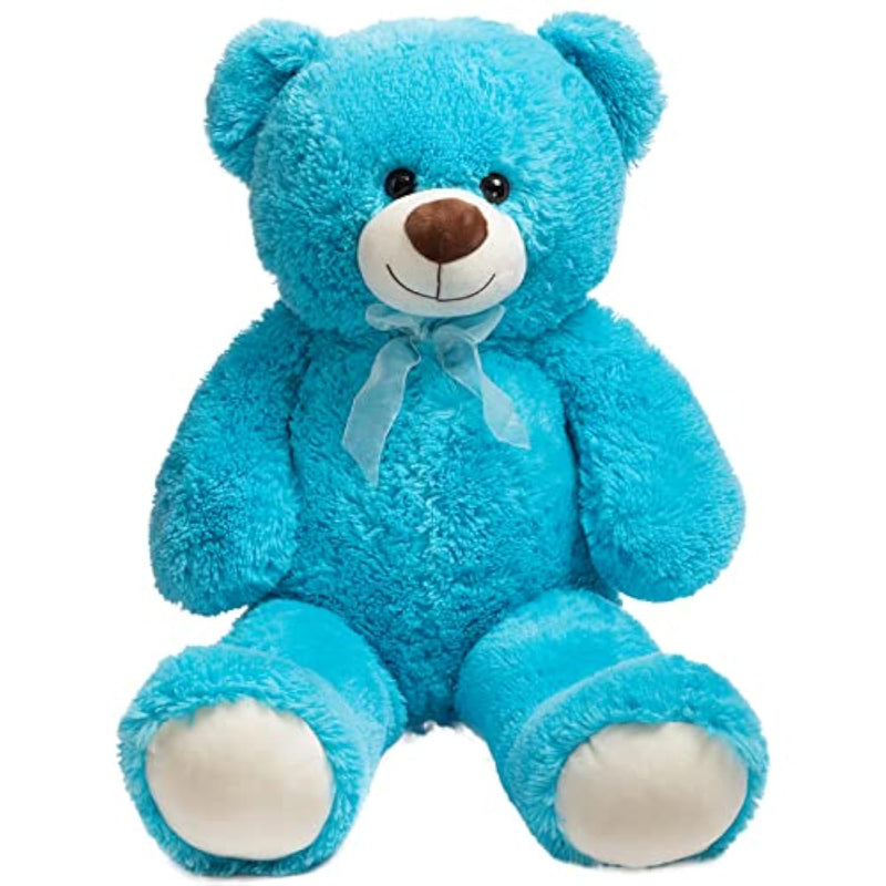 Big Teddy Bear Large Teddy Bear Stuffed Animal Birthday Valentines Day Plush For Kids And Girlfriend 36 Inch Lake Blue
