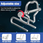 Adjustable Anal Expander Vaginal Expander Anal Stretcher Bdsm Toy Stainless Steel Butt Plugs For Anal Trainer,Anal Plug Anal Toys For Men,Women And Beginners