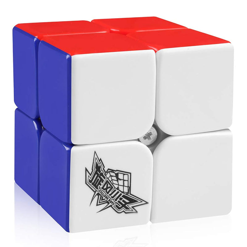 D-FantiX Cyclone Boys 2x2 Speed Cube Stickerless 2 by 2 Magic Cube Puzzles