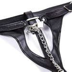 Female Chastity Belt For Women With Lock With Chain Female Fetish Chain Slave Belt Chastity Device Bdsm Bondage Toys For Couples Sex