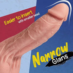 9” Realistic Thick Dildo, Silicone Dildo Firm For Safe Penetration, Large Anal Dildos With Narrow Head For Easy Insertion, Dildos For Women Sex Toy