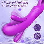 Vibrator Dildo Adult Sex Toys - Flapping G Spot Vibrator Womens Sex Toys Sex Machine, 7 Tongue Flapping & Vibrating Modes Sex Toy, Clitoral Vibrators Adult Sex Toy For Female Women Couple