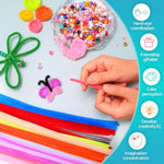 1000 Light Brown Pipe Cleaners for Crafts and DIY Projects
