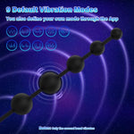 Anal Beads Vibrator Sex Toys - 14.5 Inch App Remote Control Butt Plug G-Spot Vaginal Prostate Massager With 9 Vibrating Modes, Waterproof Penis Ring Vagina Stimulator Adult Toys For Men & Women