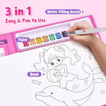 Magical Pony Water Coloring Book with Shimmer Art