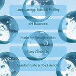 Water-Based Lubricant, Personal Lube For Men, Women & Couples, Pure Aqua Flavored, Premium Ph Balanced And Vegan Formula, Edible And Body Safe, 70Ml, 1 Count