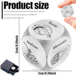Anniversary Wedding Gifts For Couples - Food Dice Decision Game, Couples Games For Adults, Interactive Date Night Dice Games For Wife, Husband - Mothers Day, Birthday Gifts (Food Dice A)