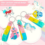 28 Pack Pop Fidget Toys Bulk Keychain For Kids,Mini Pop Its With 3D Animal Cute Keychains For School Classroom Gifts,Party Favors For Kids