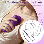 Realistic Tongue Vibrator with Licking Motion - Quiet, Waterproof