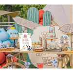 Farm Animals Birthday Party Sign, Grazing Station, 8X11 Inches, Wooden Play Sign With Stand, Farm Animal Birthday Decorations