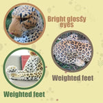 Giant Cheetah Stuffed Animal - Cheetah Plush Toy 48 Inch (Excluding Tail) - Large Leopard Stuffed Animal - Leopard Plush Toy