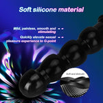 Butt Plug Anal Plug Training Toy, Silicone Dildo Sm Anal Butt Plug Anal Sex Toys With Suction Cup Base For Man,Women|(Black)