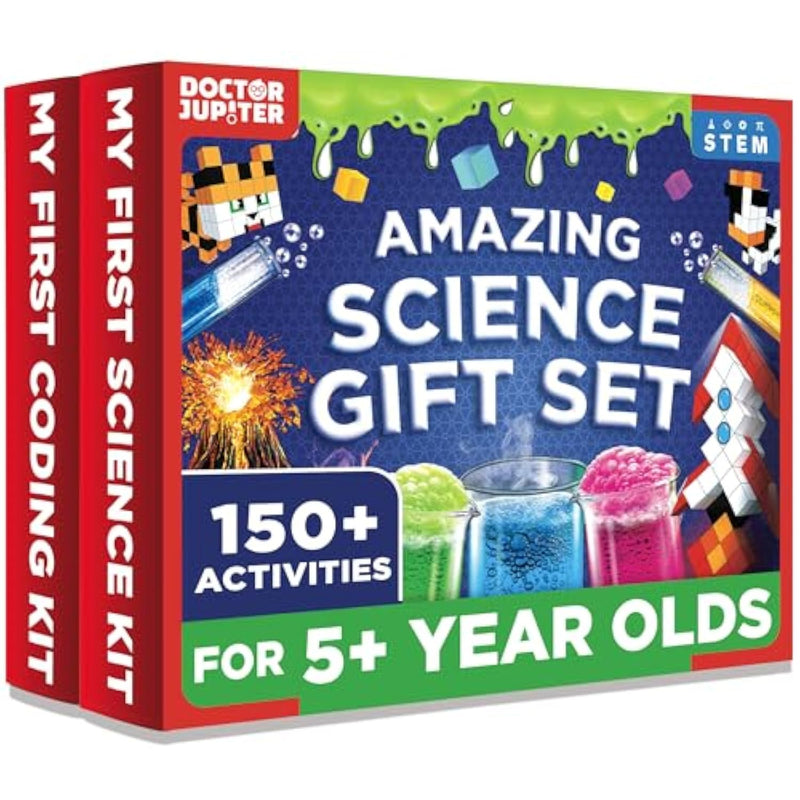 Amazing Science Gift Set |Set Of ‘My First Science Kit’, ‘My First Brain Craft’ For Kids Ages 5+ |Birthday Gift Ideas, Stem Learning & Educational Toys For 5-6-7-8 Year Old Boys & Girls