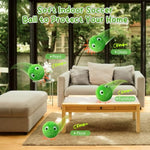 Silent Indoor Soccer Balls For Toddlers 1-3, Inflatable Soft Plush Baby Toddler Soccer Ball Toys Gifts For Kid 3-5 Year Old Boy First Birthday Gift (Dinosaur, Pump Include)