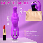 G Spot Vibrator Anal Dildo Sex Toys With 10 Vibrations & Tapping Ciltoral Stimulator Adult Toys For Women Or Couple Games 3 In 1 Rabbit Vibrator Clit Vibrator Massager Female Sex Toys