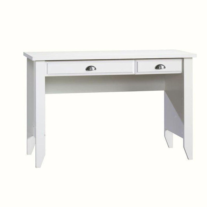 Shoal Creek Computer Desk, Soft White Finish