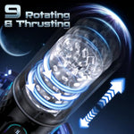 Automatic Male Masturbator Penis Pump - Upgraded Male Sex Toys For Men With 9 Sucking & Thrusting & Rotating Modes, Adult Toys Pocket Pussy Male Stroker Sex Toy Machine Blowjob Male Masturbators