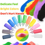 24 Piece Art Sand Kit for DIY Scenic Sand Painting and Wedding Decorations