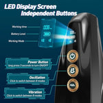 Automatic Male Masturbator Adult Sex Toys For Men, Hands-Free Mens Sex Toys Pocket Pussy, Male Stroker Adult Toys With 8 Oscillation & 8 Vibration Modes Blowjob Sex Machine (Elio)