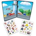 Paw Patrol - Magnetic Creations Tin - Dress Up Play Set - Includes 2 Sheets Of Mix & Match Dress Up Magnets With Storage Tin. Great Travel Activity For Kids And Toddlers!