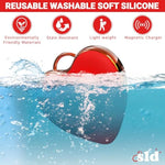 Mini Vibrator For Women - Heart Shape Stimulator With 10 Vibration Modes - 5 Modes Sucking Licking Clitoris Vibrator - Personal Massager For Female Couples Adult