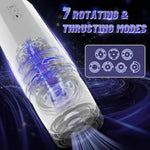 Automatic Male Masturbator Sex Toys - Male Stroker With 7 Thrusting & Rotating Modes, Male Masturbator For Penis Stimulation,Thrusting Blowjob Pocket Pussies Pump Sleeve,Sex Toy For Men