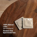 Rise - Ultra Thin Condoms - 100% Natural Latex, Made Without Harmful Chemicals And Tested For Safety - Vegan-Friendly, Spermicide-Free Lubricated Condoms (30 Pack)