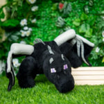 Black Dragon Plush Toys,11.8" Dragon Stuffed Animal Game Toys For Boys Girls,Birthday Thansgiving Gifts For Kids And Fans