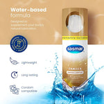 Vanilla Flavored Lubricant - Water Based Personal Lube For Men, Women - Feels Natural, Long Lasting Formula, Paraben Free, Toy-Friendly And Condom Safe, Oral Lubricant For Couples - 60 Ml