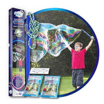 Giant Bubble Kit: Space - Incl. Wand, 2 Big Bubble Concentrate Pouches And 8 Glow-In-The-Dark Stickers | Outdoor Toy For Kids, Girls | Bubbles Made In The Usa - Space Kit