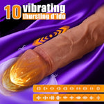 Thrusting Vibrating Realistic Male Masturbator Sex Doll With Big Dildo, 11Lb Unisex Realistic Masturbator Torso Sex Doll With Tigh Anal, Couple Male Sex Toy For Men&Women Maturbation