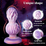 Devil'S Hand - 3 Sizes Anal Plug Huge Butt Plug Big Anal Dildo Thick Ass Plug With Suction Cup, Monster Fantasy Dildo With Rich Texture And 2 Big Knots, Anal Toys For Beginners Men And Women (Small)