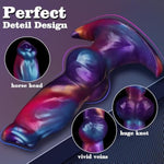 Inflatable Butt Plug Large Anal Plug Sex Toys, Silicone Butt Plug Huge Wearable Buttplug With Safe T Base, Fantasy Monster Anal Dildo Anal Trainer Stretcher Extender, Adult Sex Toy For Gay Men Women