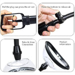Penis Pump Manual Penis Enlarger & Breast Suckermanual Nipples Suction Cup Vaginal Massage Pumps Toys 2 In 1 (Manometer Free)