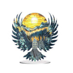 DIY Diamond Painting Kit for Adults - Eagle Sunset Desktop Ornament