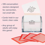 TableTopics Original Conversation Starter Cards for Adults to Break The Ice with 135 Questions for Parties, Gatherings, Small Groups, & Team-Building